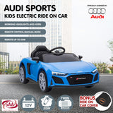 Kahuna Audi Sport Licensed Kids Electric Ride On Car Remote Control - Blue