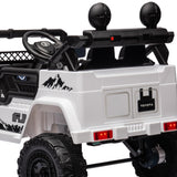 Kahuna Authorized Toyota Electric Kids Ride-on Car Fj Cruiser - White