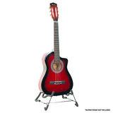 Karrera Kids Cutaway Acoustic Guitar - Red