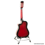 Karrera Kids Cutaway Acoustic Guitar - Red