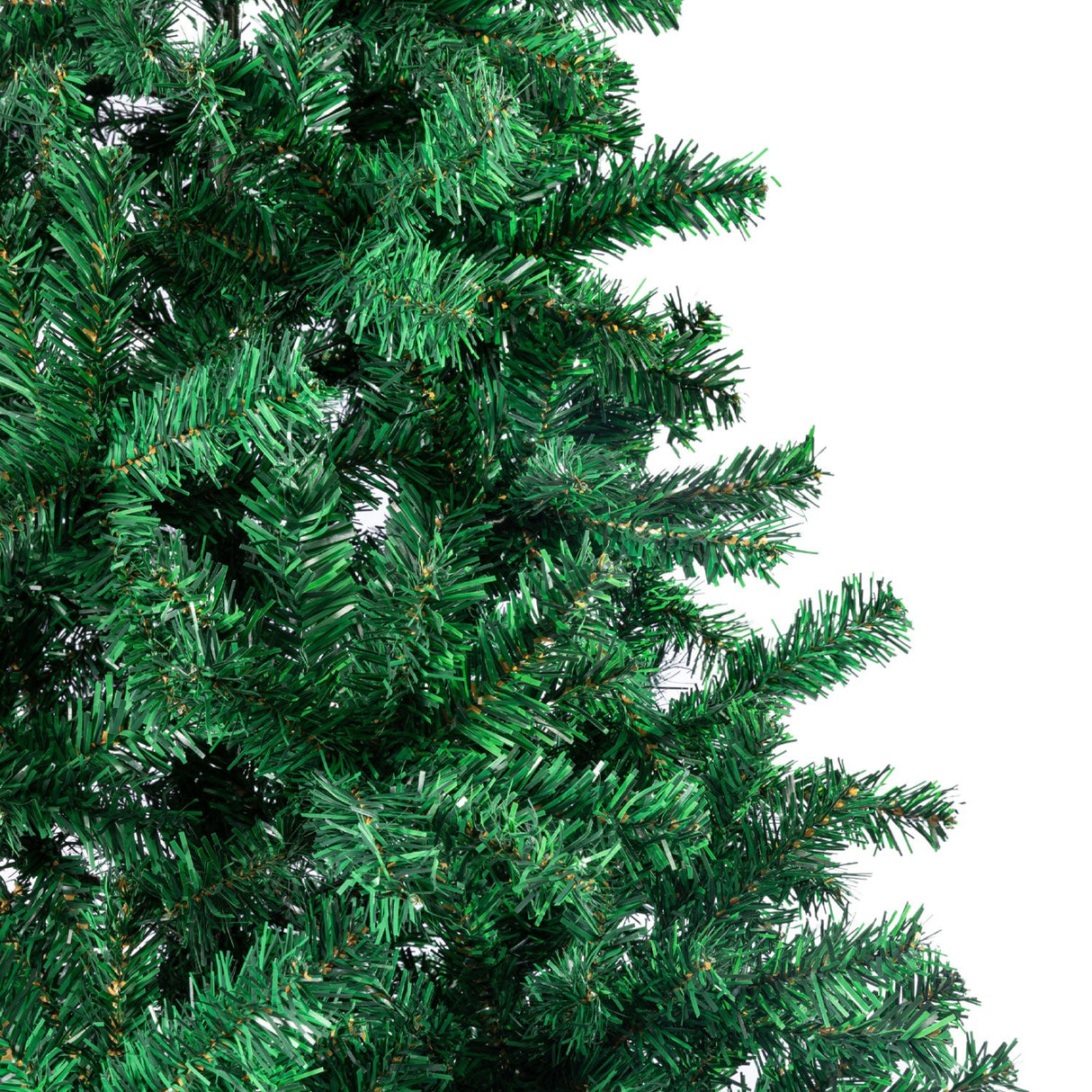 Lush Christabelle Green Faux Christmas Tree - 2.1m with 1200 Tips for Festive Decor