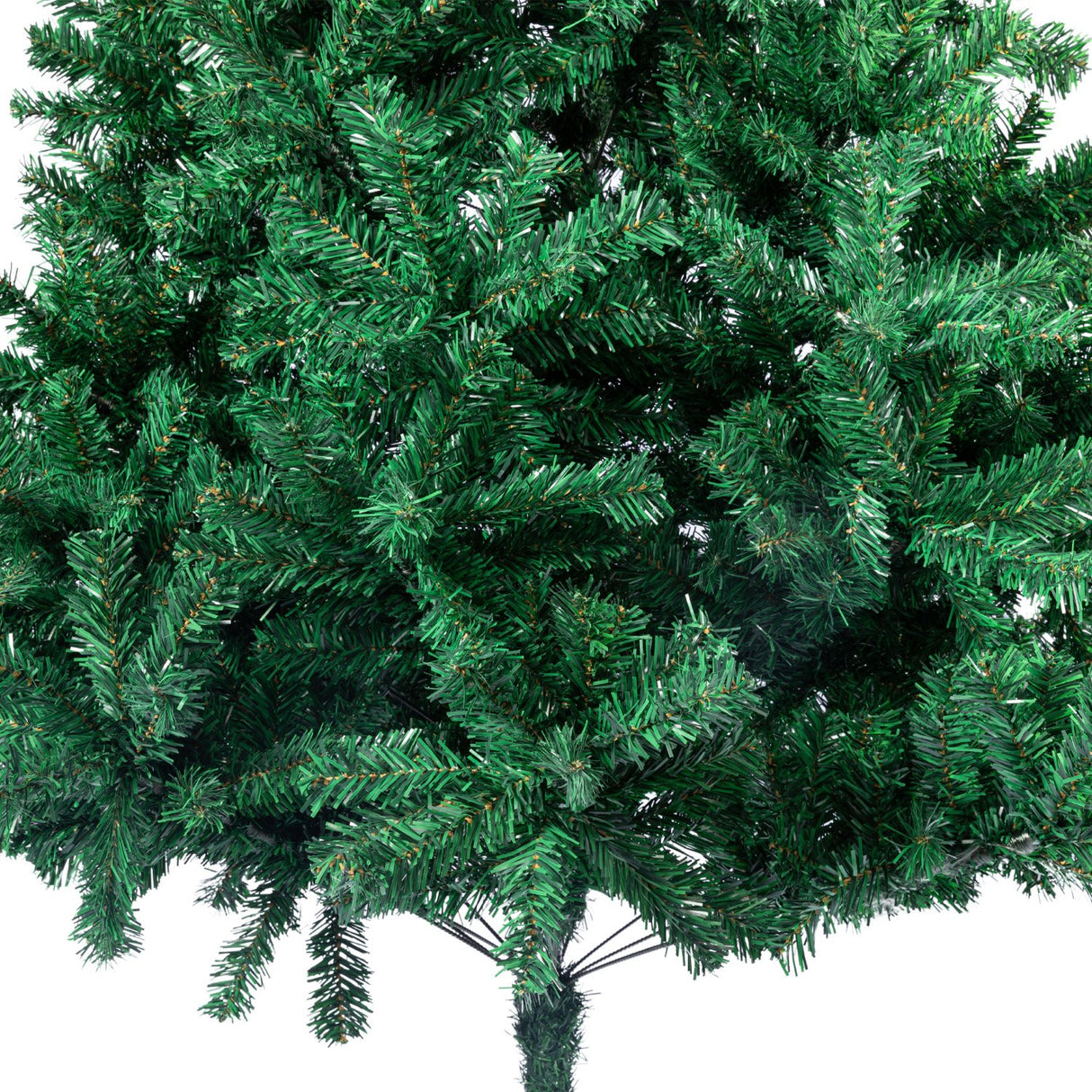 Luxurious 2.4m Christabelle Green Faux Christmas Tree - 1500 Lush Tips for Festive Decor