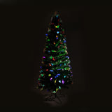 Christabelle 1.2m Magical Glow Pre-Lit Fibre Optic Christmas Tree with Star Ornaments