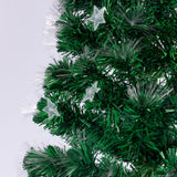 Christabelle 1.2m Magical Glow Pre-Lit Fibre Optic Christmas Tree with Star Ornaments