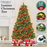 Lumina Pine 1.2m Prelit Christmas Tree with 150 Energy-Efficient LED Lights