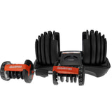 Powertrain 48k Adjustable Dumbbell Home Gym Set - 45-Degree Angle