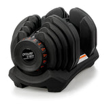 Powertrain 1x 40kg Adjustable Dumbbell - Front View