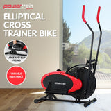 Powertrain Elliptical Cross Trainer Bike - Front View