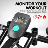 Powertrain Elliptical Cross Trainer Bike - Top-Down View