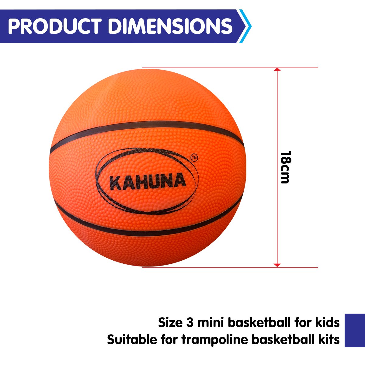 Kahuna Basketball L.e.d Glow Light Up Trampoline Ball