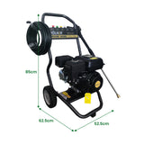 Kolner LT-712 High Pressure Washer 2200PSI 7.5LPM - Side View