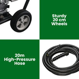 Kolner LT-712 High Pressure Washer 2200PSI 7.5LPM - Rear View