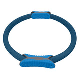 Powertrain Pilates Ring Band Yoga Home Workout Exercise Band Blue - Side View