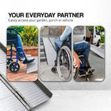 Rigg Aluminium Portable Wheelchair Ramp R02-5ft - Close-Up Angle