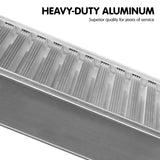 Kartrite 2x Heavy Duty Aluminium Loading Ramps - 2m - Front View