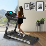 Powertrain K2000 Treadmill w/ Fan & Auto Incline Speed 22km/h - Top-Down View