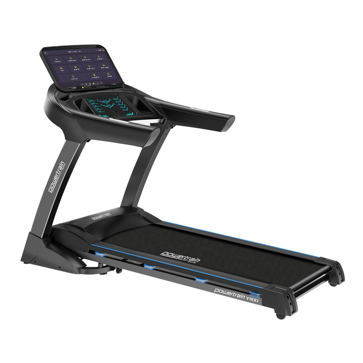 Powertrain V1100 Treadmill with Wifi Touch Screen & Incline