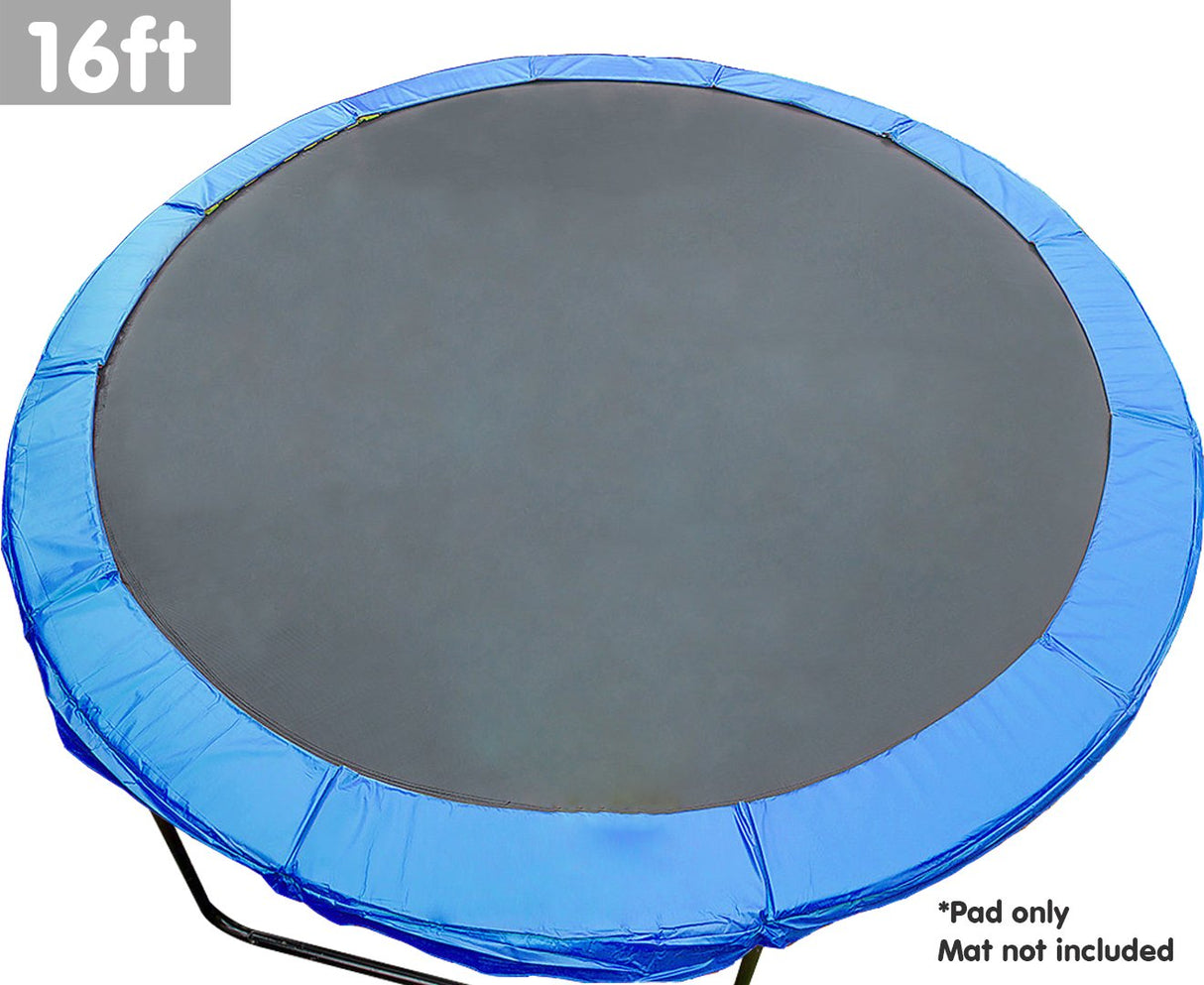 Kahuna 16ft Trampoline Replacement Pad Round - Blue