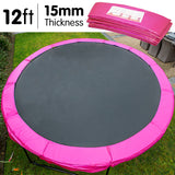 Kahuna 12ft Trampoline Replacement Pad Round - Pink