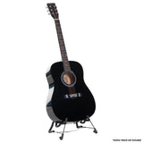 Karrera 41-Inch Black Acoustic Guitar with Accessories and Carry Bag