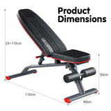 Powertrain Home Gym Bench Adjustable Flat Incline Decline FID 250KG Load - Extra Image