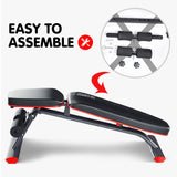 Powertrain Home Gym Bench Adjustable Flat Incline Decline FID 250KG Load - Extra Image