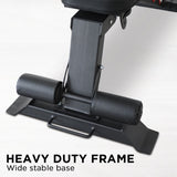 Powertrain Home Gym Adjustable Dumbbell Bench - Close-Up Angle