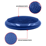 Powertrain Yoga Stability Disc Home Gym Pilates Balance Trainer - Blue - Extra Image