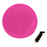 Powertrain Yoga Stability Disc Home Gym Pilates Balance Trainer - Pink - Front View