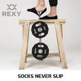 Rexy 15-Pack Multi-Color No-Show Ankle Socks - Small, Non-Slip & Breathable