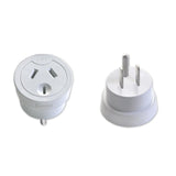 Sansai Travel Adaptor Australia/NZ to USA - Front View