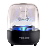 Volkano 4X LED Bluetooth Speaker - Portable Wireless Stereo with FM, USB, TF, and AUX Connectivity