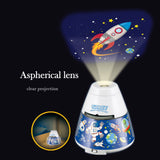 Space Capsule Projector Night Light Kids STEM Toy - Space Planet