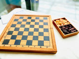 Mothers day gift Wooden Makruk traditional Thai Chess Set