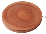 YES4HOMES S Natural Hardwood Hygienic Kitchen Cutting Wooden Chopping Board Round