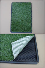 YES4PETS Indoor Dog Puppy Toilet Grass Potty Training Mat Loo Pad 85 x 63 cm