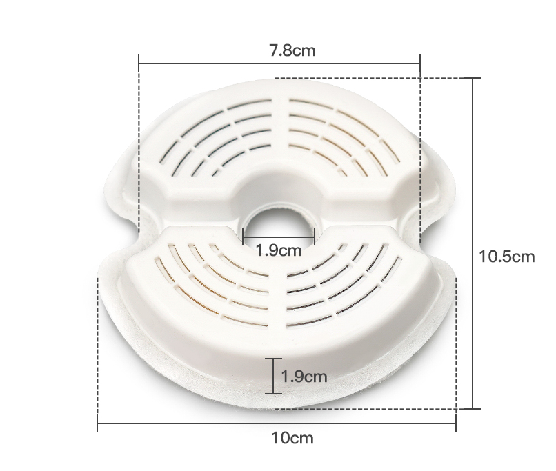 YES4PETS 16x Pet Dog Cat Fountain Filter Replacement Activated Carbon Ion Exchange Triple Filtration System Automatic