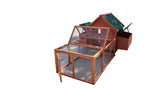 YES4PETS XL Chicken Coop Rabbit Hutch Ferret Cage Hen Chook Cat Kitten House With Run