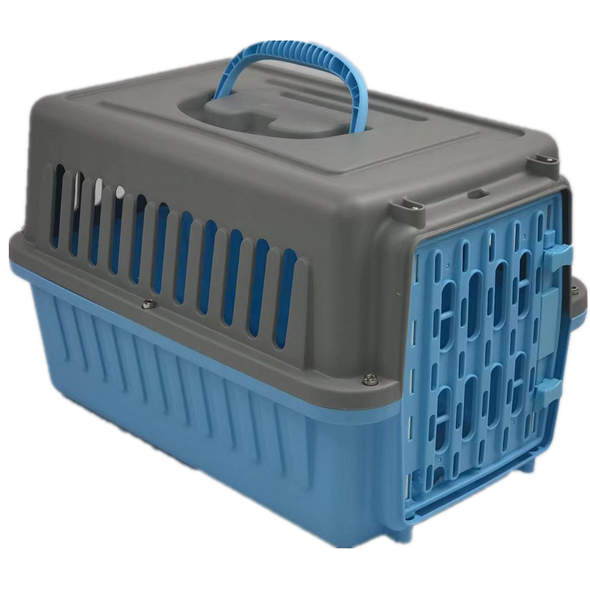 YES4PETS Blue Small Dog Cat Rabbit Crate Pet Guinea Pig Carrier Kitten Cage