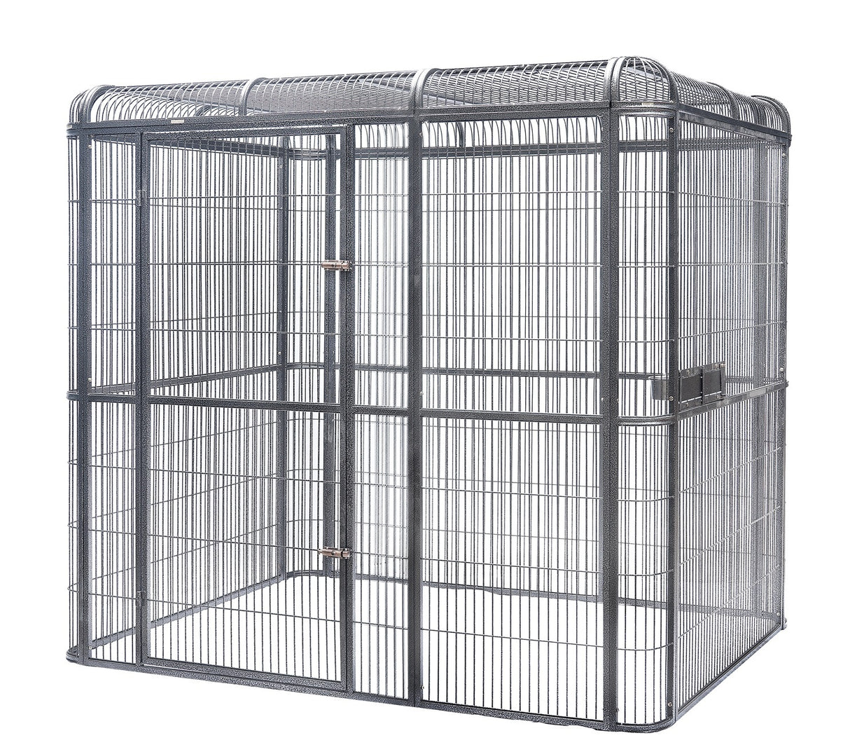 YES4PETS XXXXL Walk-in Bird Cat Dog Chicken Rabbit Cage Pet Parrot Aviary  Perch 219x158x203cm With Green Cover