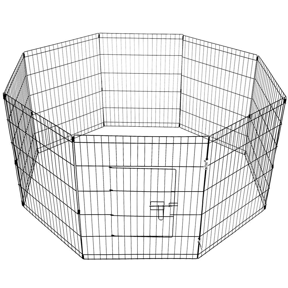 YES4PETS 30' Dog Pet Playpen Exercise Puppy Enclosure Fence with cover