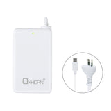 65W GaN Fast Charger - Compact Type C Power Adapter in White