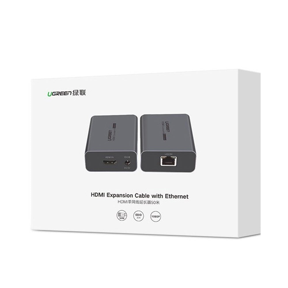 UGREEN 20519 70m HDMI Extender with RJ45 Connectivity and 1080P Support