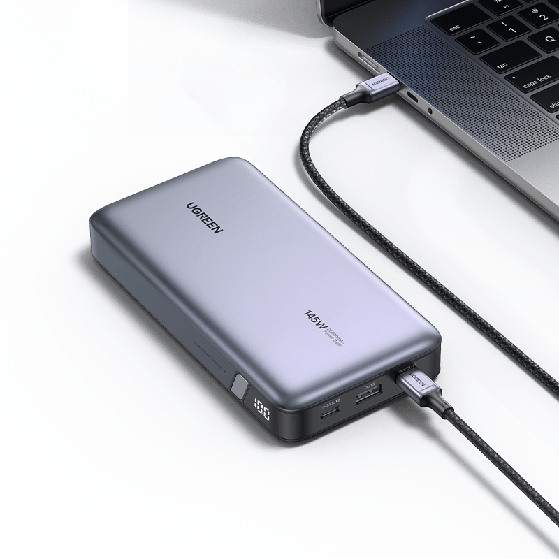 UGREEN 90597A 25000mAh 145W High-Capacity Power Bank for Laptops and Devices