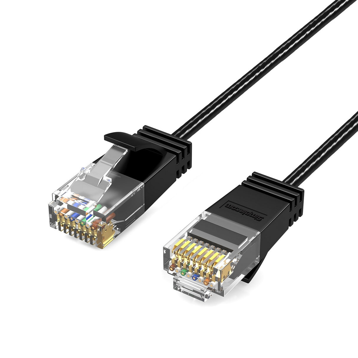 Ultra Slim Flexible Cat6A UTP Ethernet Cable 10Gbps - 5M, High Performance & Space-Saving Design