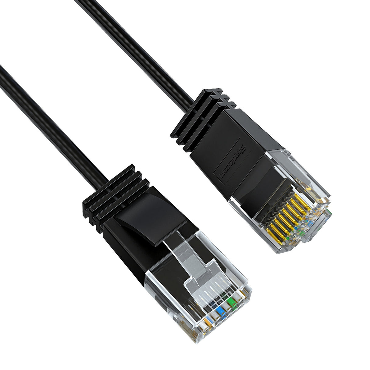 Ultra Slim Flexible Cat6A UTP Ethernet Cable 10Gbps - 5M, High Performance & Space-Saving Design