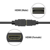 Simplecom CAH305 0.5M Ultra HD High Speed HDMI Extension Cable M/F (1.6ft)