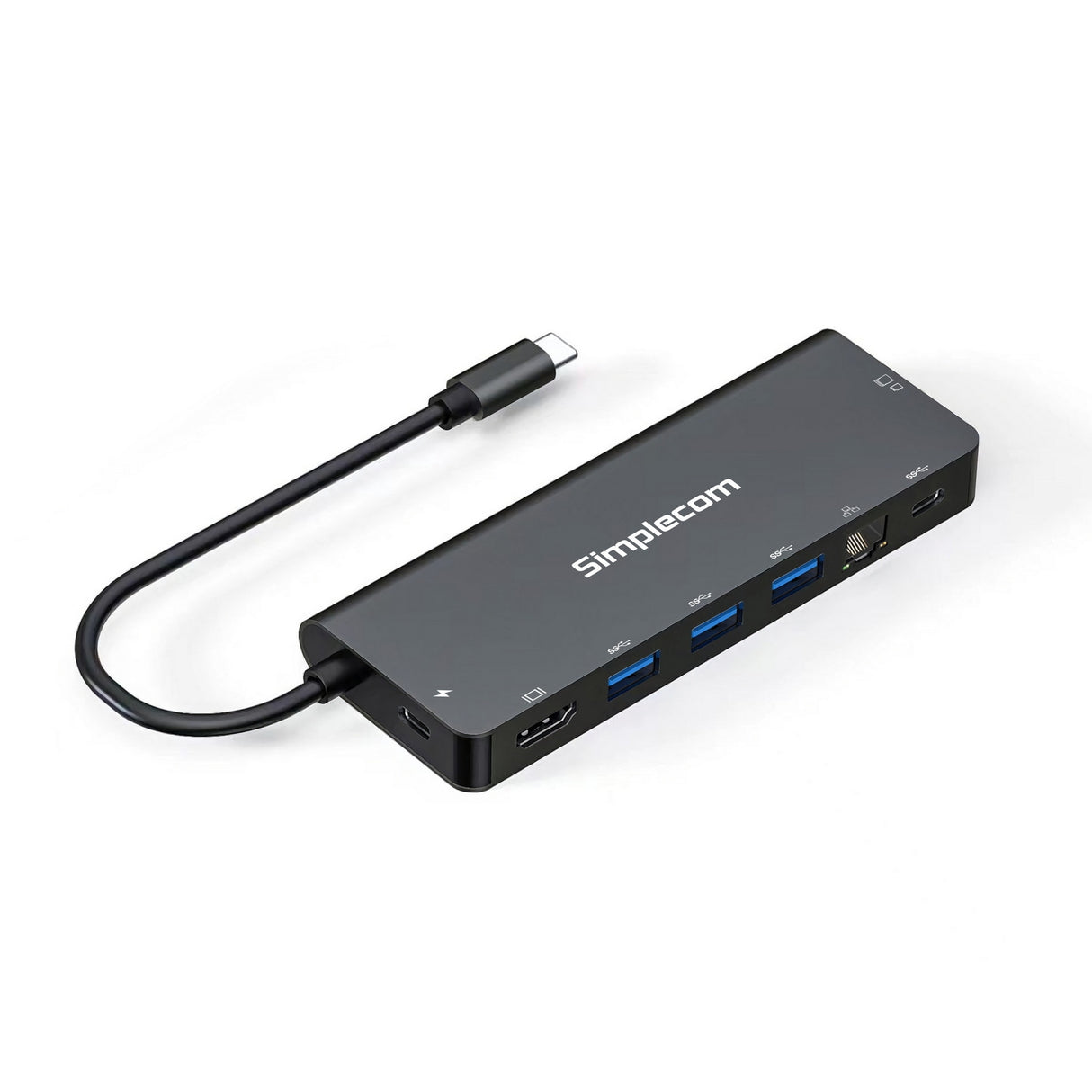 Simplecom CHN590 USB-C 9-in-1 Docking Station with Power Delivery and HDMI Expansion