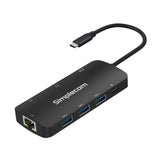 Simplecom CHT580 8-in-1 USB-C Multiport Dock with HDMI 2.0 and Gigabit Ethernet