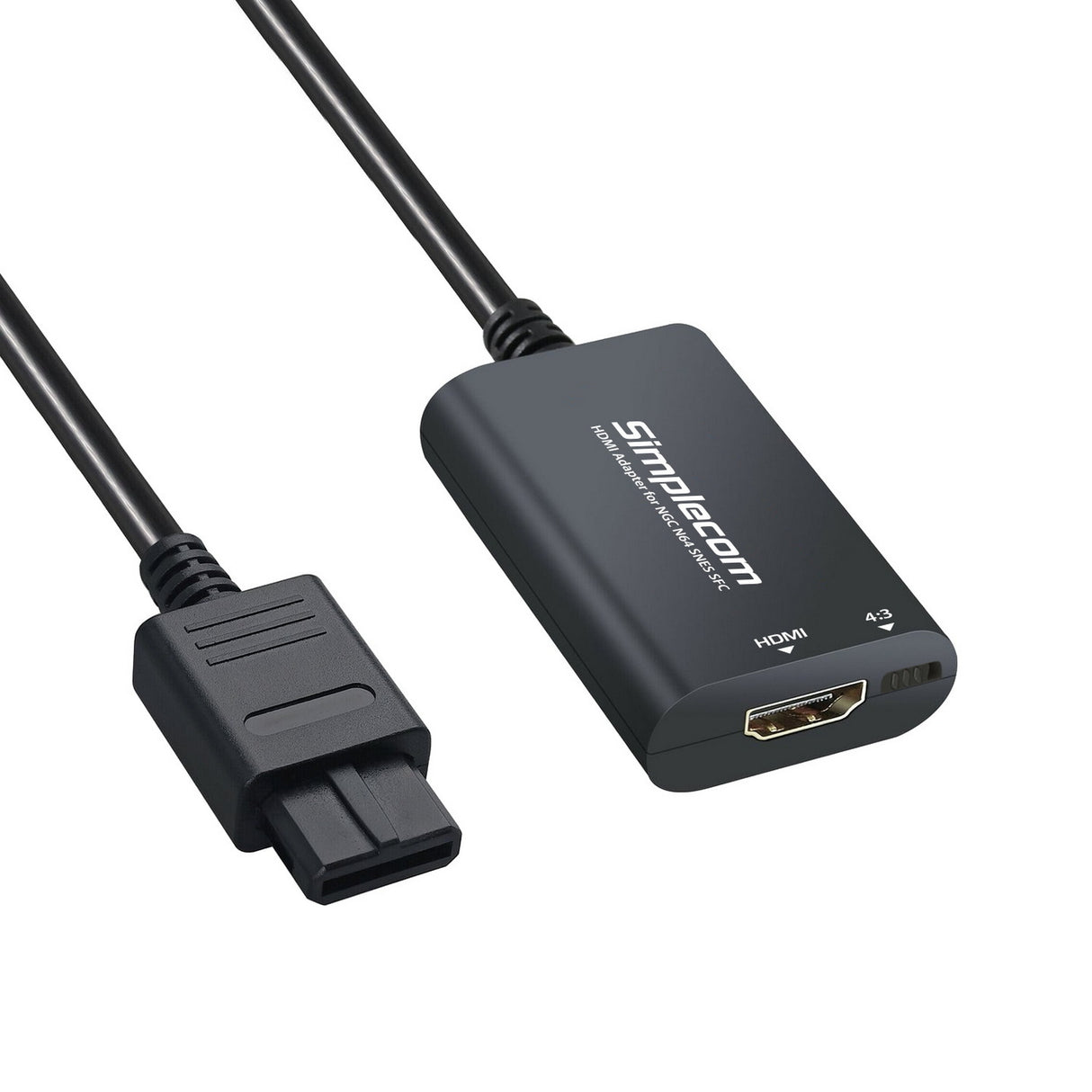 HDMI Converter Adapter for Nintendo N64, GameCube, SNES, and SFC - 1080p Upscaling and Plug & Play